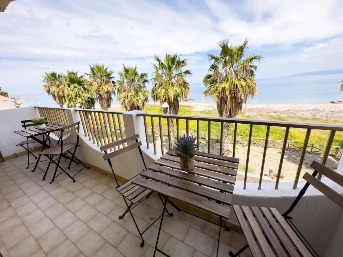 Ferienwohnung Caroni - Casa Sul Mare Caronia Marina Exterior foto